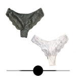 شورت زنانه  اچ اند ام مدل w-xs-t-001 مجموعه دو عددی